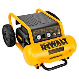 DeWALT® D55146 Portable Electric Air Compressor 1.6HP 4.5 Gallon Horizontal 5 CFM D55146