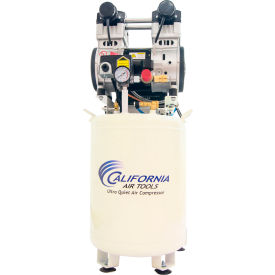 California Air Tools CAT-10020DCAD 2HP Single-Stage Comp 10 Gal Vert. 125PSI 5.3CFM 1PH 110V CAT-10020DCAD