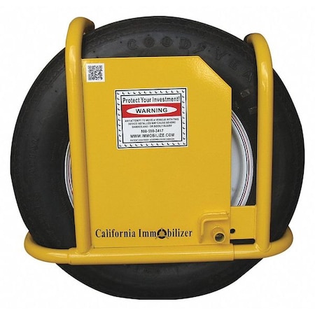 Wheel Clamp Type B, 14 and 15 In. Wheels MPN:CI00503