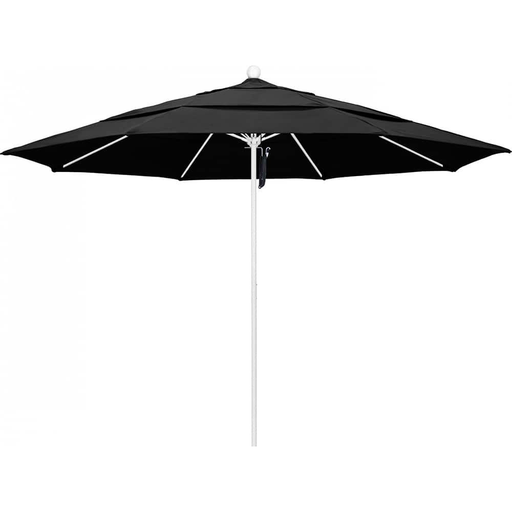 Patio Umbrellas, Fabric Color: Black , Base Included: No , Fade Resistant: Yes , Diameter (Feet): 11 , Canopy Fabric: Solution Dyed Polyester  MPN:194061357514