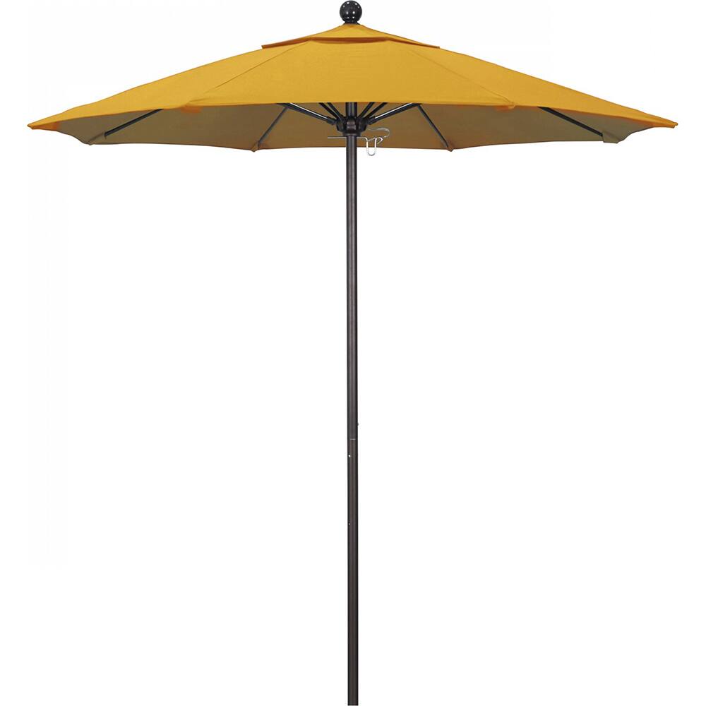 Patio Umbrellas, Fabric Color: Lemon , Base Included: No , Fade Resistant: Yes , Diameter (Feet): 7.5 , Canopy Fabric: Solution Dyed Polyester  MPN:194061357835