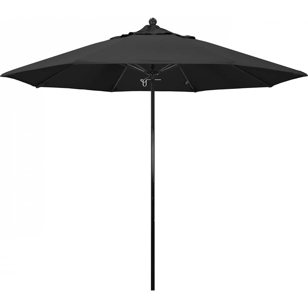 Patio Umbrellas, Fabric Color: Black , Base Included: No , Fade Resistant: Yes , Diameter (Feet): 9 , Canopy Fabric: Solution Dyed Polyester  MPN:194061358481