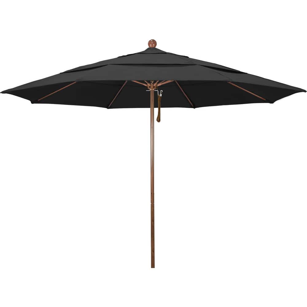 Patio Umbrellas, Fabric Color: Black , Base Included: No , Fade Resistant: Yes , Diameter (Feet): 11 MPN:194061619636 Patio Umbrellas, Fabric Color: Black , Base Included: No , Fade Resistant: Yes , Diameter (Feet): 11 MPN:194061619636