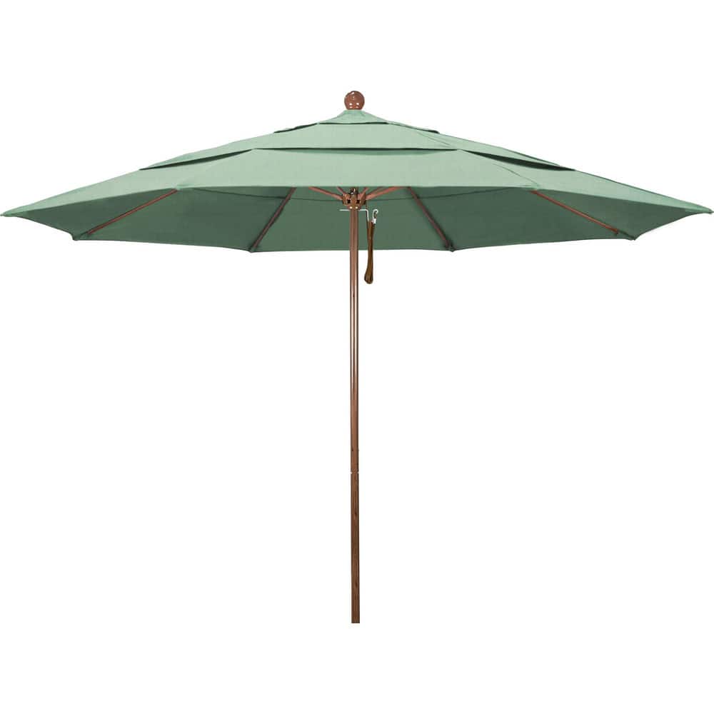 Patio Umbrellas, Fabric Color: Spa , Base Included: No , Fade Resistant: Yes , Diameter (Feet): 11 MPN:194061619650 Patio Umbrellas, Fabric Color: Spa , Base Included: No , Fade Resistant: Yes , Diameter (Feet): 11 MPN:194061619650