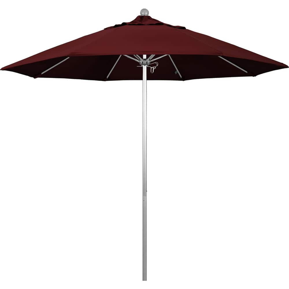 Patio Umbrellas, Fabric Color: Burgundy , Base Included: No , Fade Resistant: Yes , Diameter (Feet): 9 MPN:194061626726 Patio Umbrellas, Fabric Color: Burgundy , Base Included: No , Fade Resistant: Yes , Diameter (Feet): 9 MPN:194061626726