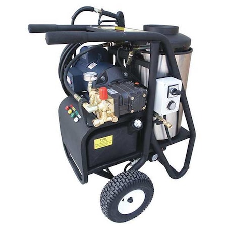 Light Duty 2000 psi 4.0 gpm Hot Water Electric Pressure Washer, Height: 47