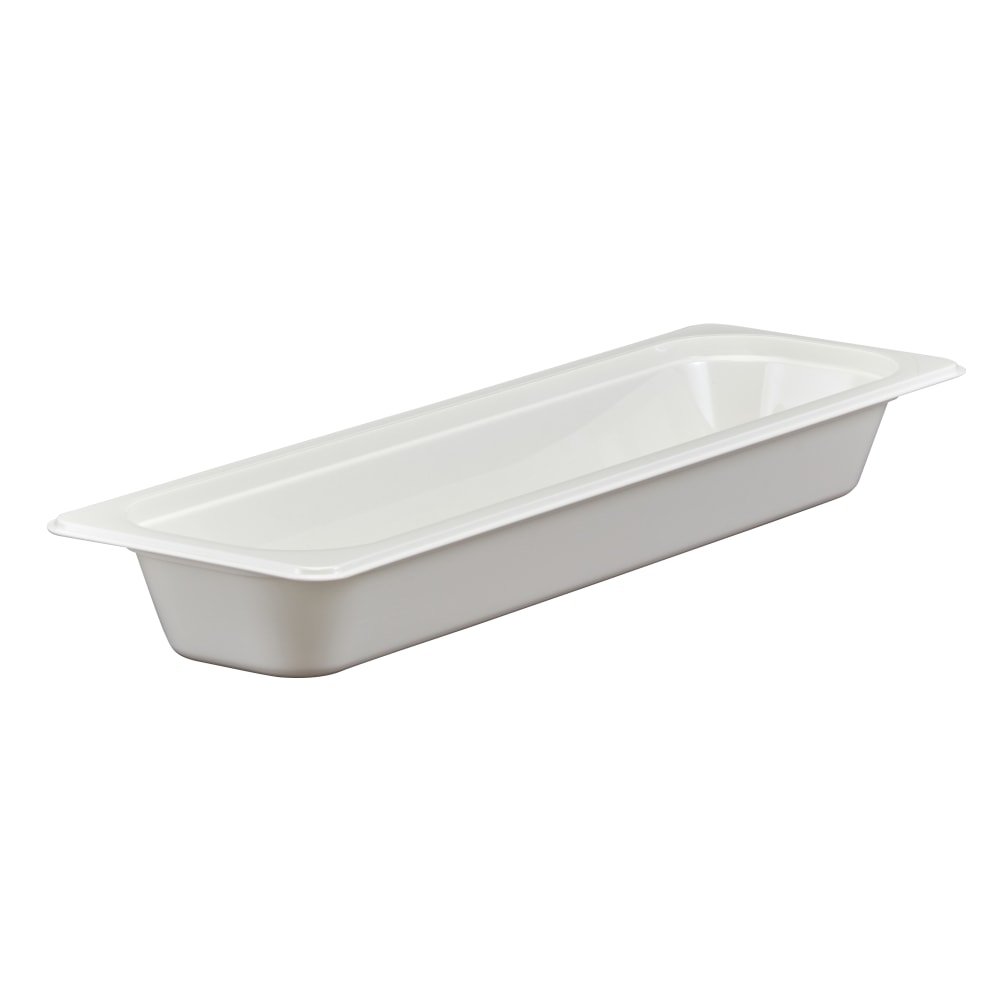 Cambro Camwear GN 1/2 Long 2in Food Pans, White, Set Of 6 Pans MPN:22LPCW148