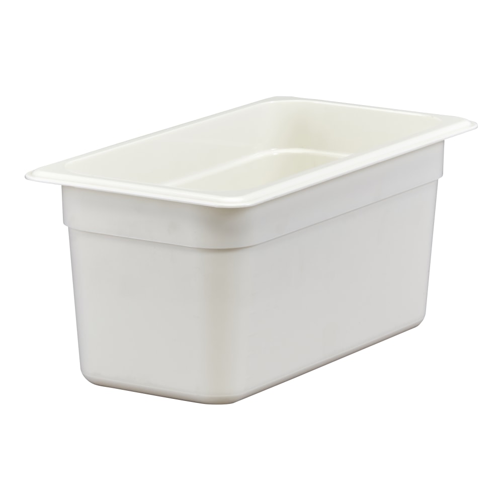 Cambro Camwear GN 1/3 Size 6in Food Pans, 6inH x 7inW 12-3/4inD, White, Set Of 6 Pans MPN:36CW148