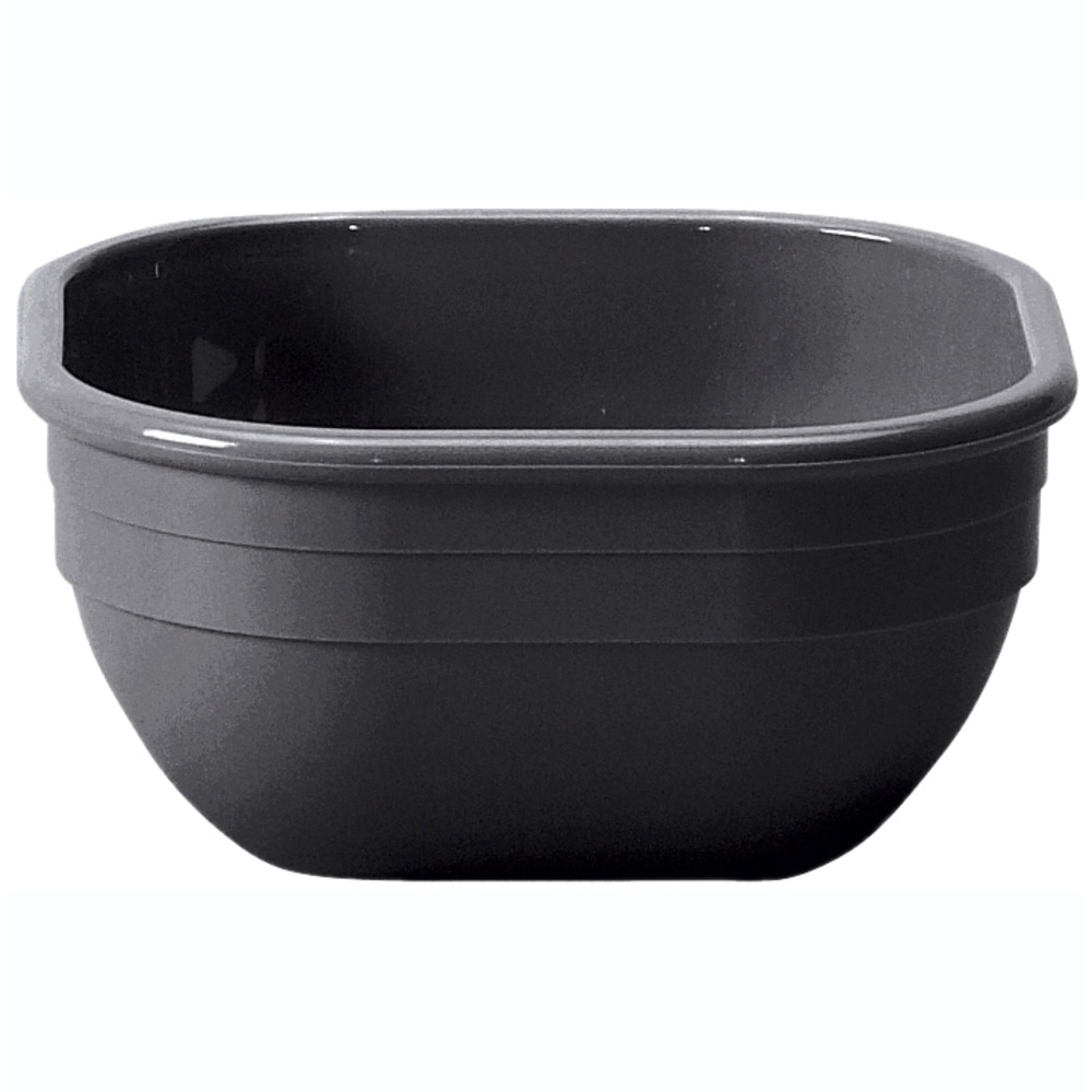 Cambro Camwear Dinnerware Bowls, Square, Black, Pack Of 48 Bowls MPN:10CW110