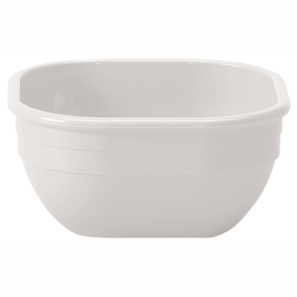 Cambro Camwear Dinnerware Bowls, Square, White, Pack Of 48 Bowls MPN:10CW148