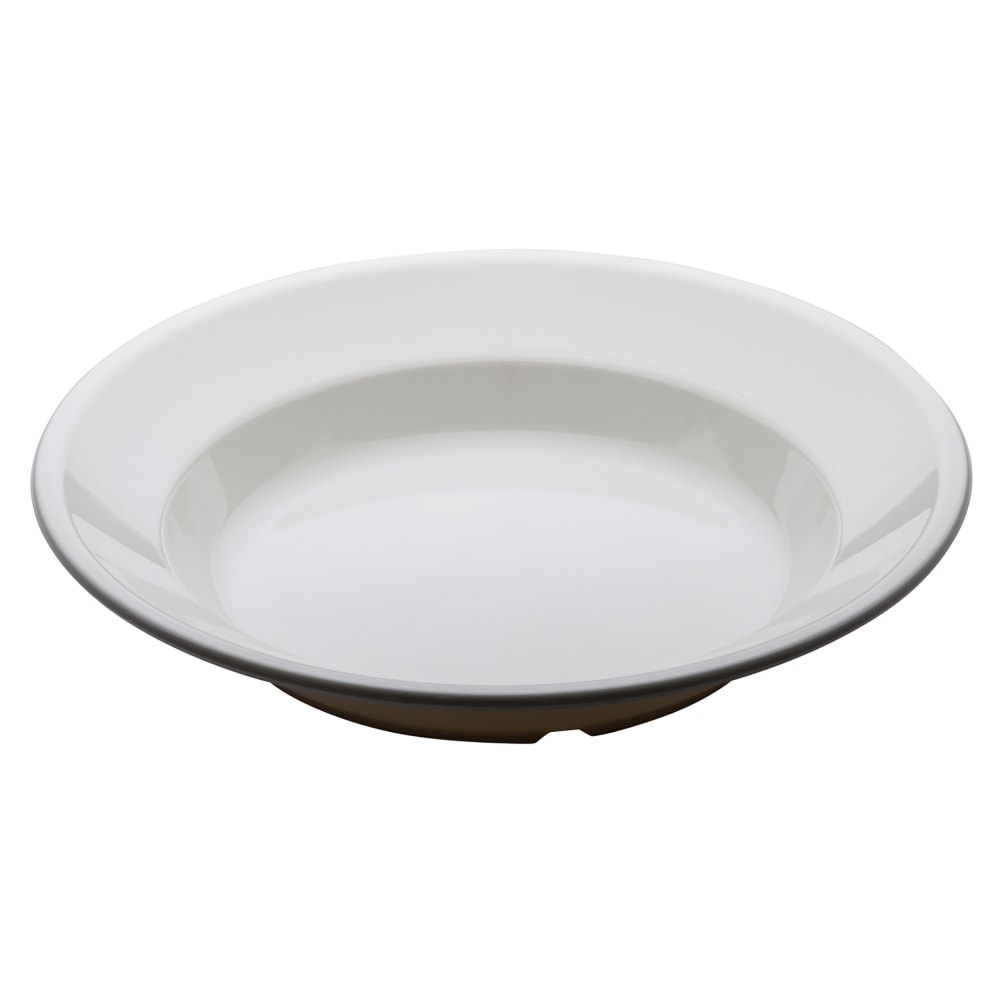 Cambro Camwear Dinnerware Bowls, With Lip, White, Pack Of 48 Bowls MPN:90SPCW148