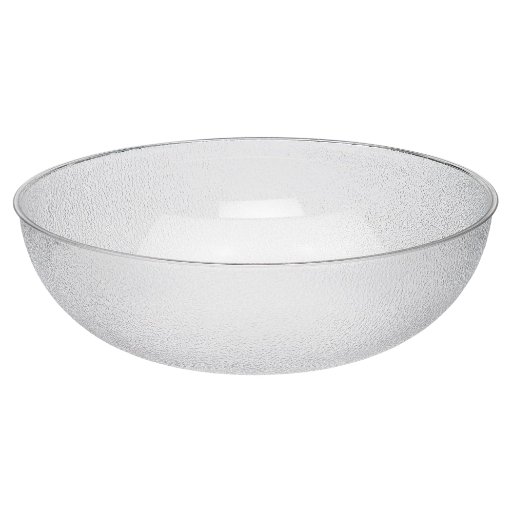 Cambro Camwear Round Pebbled Bowls, 23in, Clear, Set Of 4 Bowls MPN:CAMPSB23176