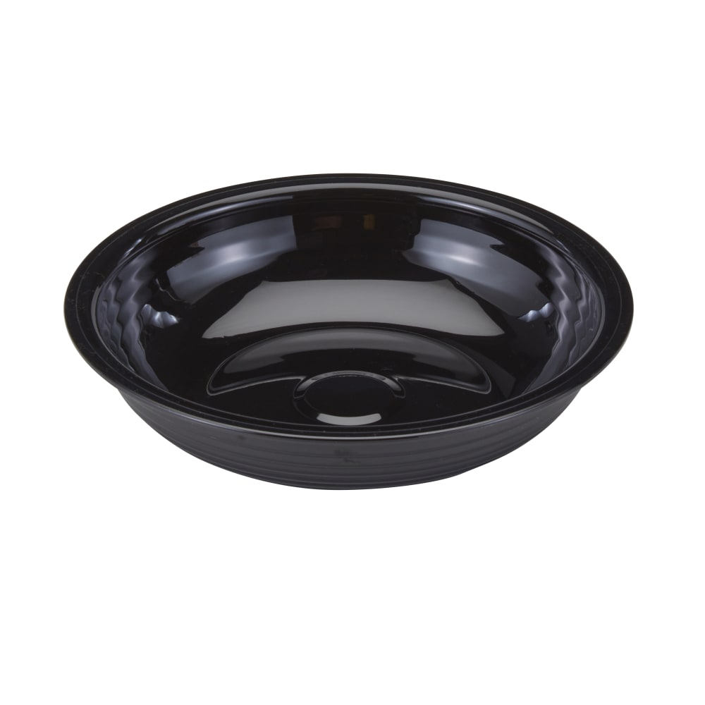 Cambro Camwear Round Ribbed Bowls, 6in, Black, Set Of 12 Bowls MPN:RSB6CW110