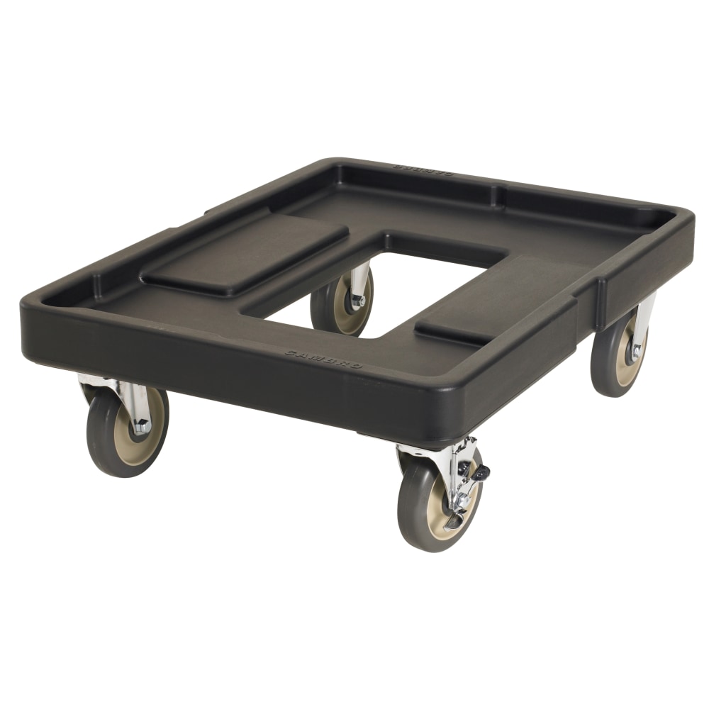 Cambro Camdolly For UPC400/UPCS400 Food Pan Carriers, 9inH x 21-9/16inW x 28-1/8inD, Black MPN:CD400110