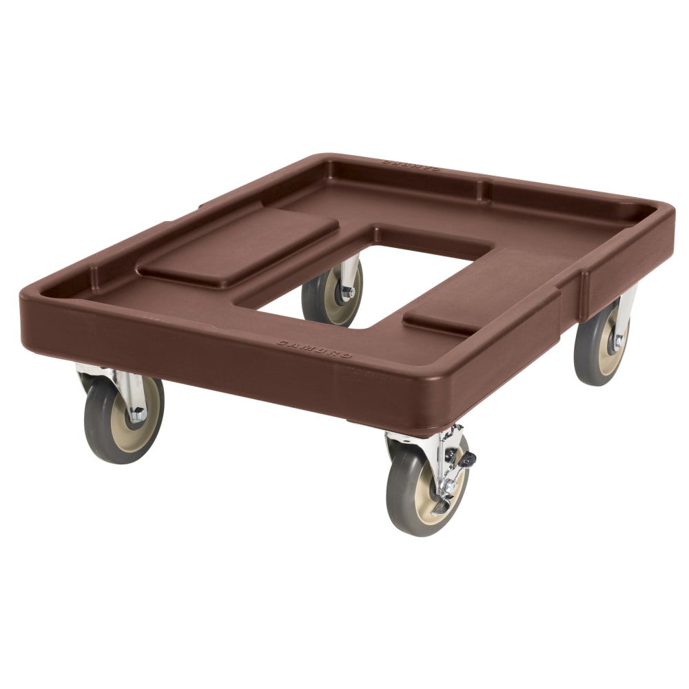 Cambro Camdolly For UPC400/UPCS400 Food Pan Carriers, 9inH x 21-9/16inW x 28-1/8inD, Brown MPN:CD400131
