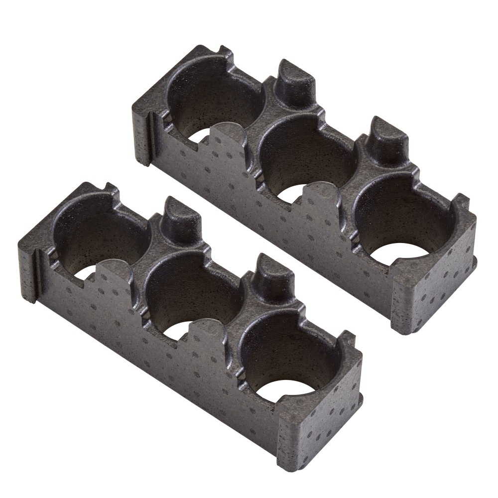 Cambro Cam GoBox Insulated Beverage Cup Holders, Black, Pack Of 2 Holders MPN:EPPBEVH2110