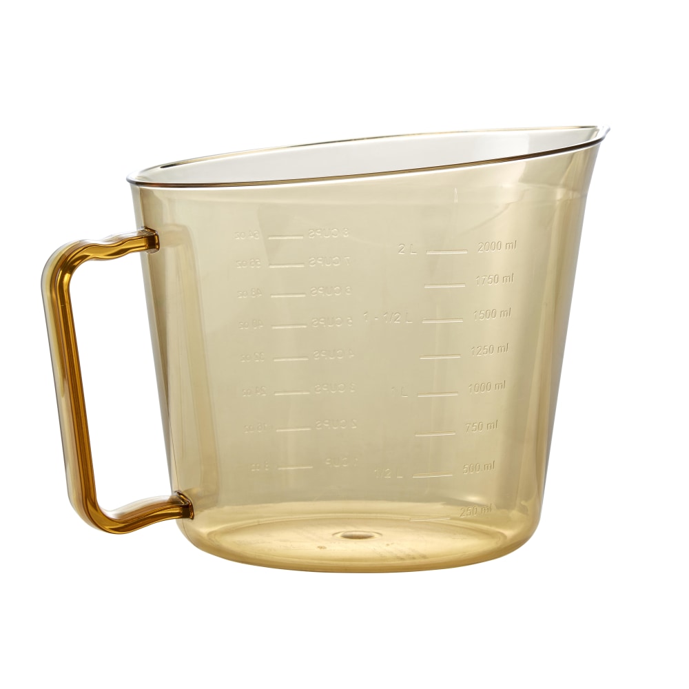 Cambro High-Heat Measuring Cup, 64 Oz, Amber MPN:200MCH150