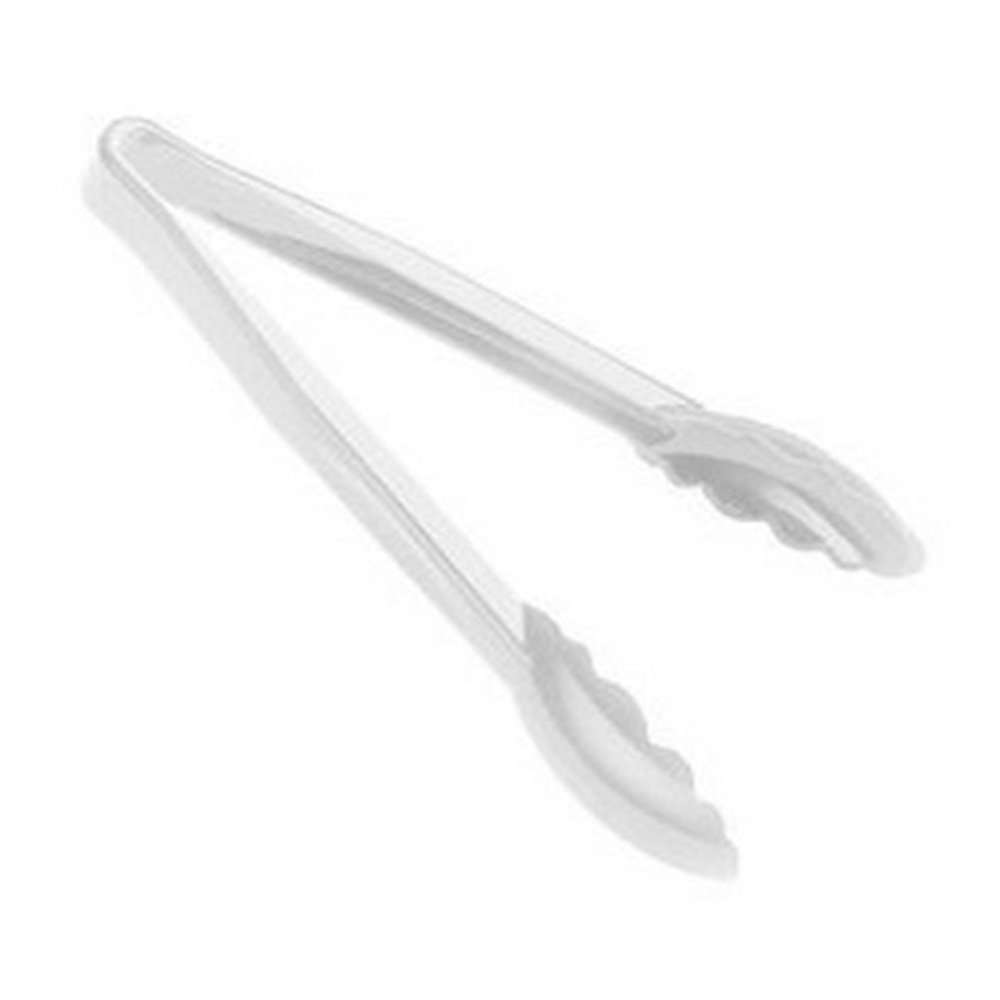 Cambro Scalloped-Grip Tongs, 6in, Clear MPN:6TGS135