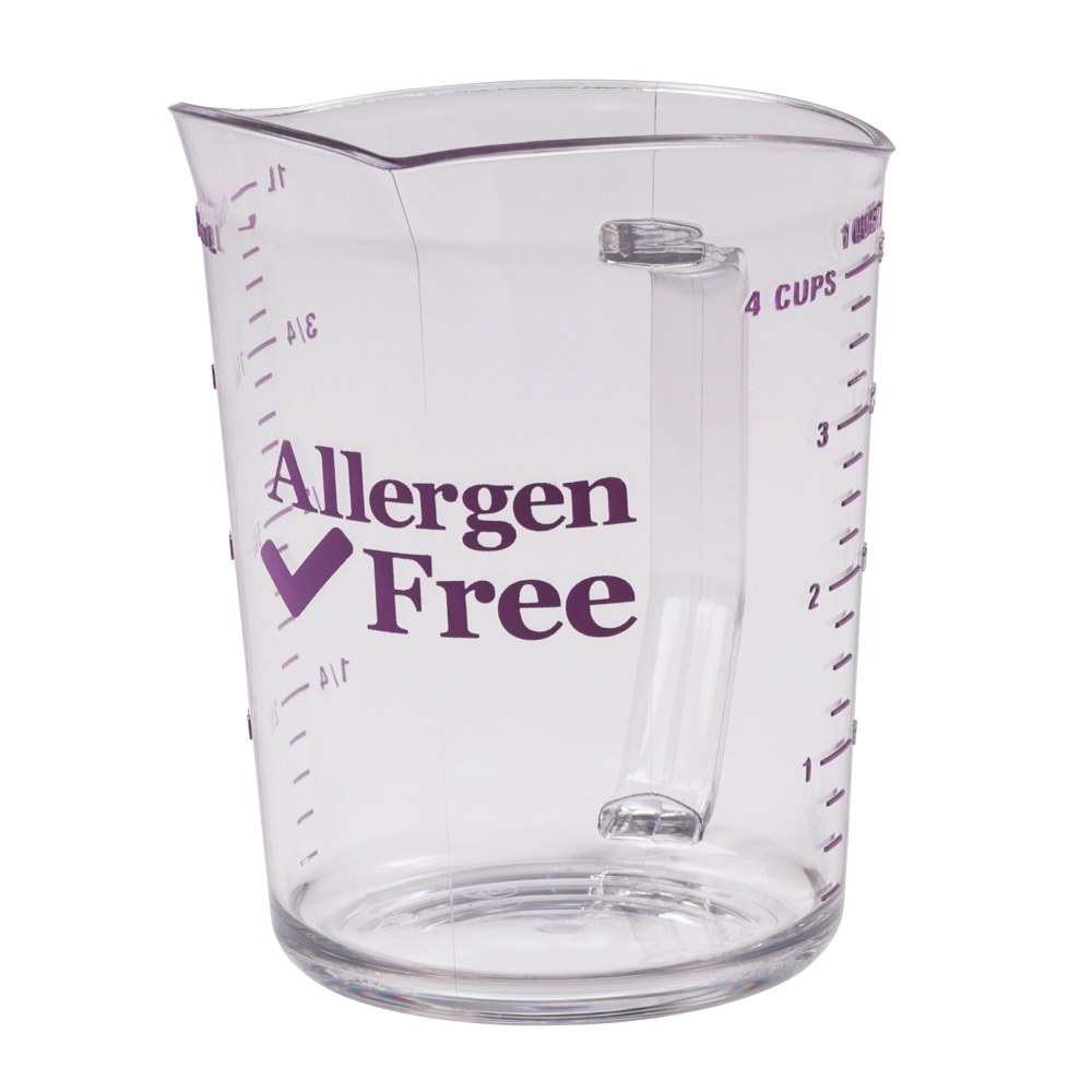 Cambro Camwear Measuring Cups, 32 Oz, Allergen-Free Purple, Pack Of 12 Cups MPN:CAM100MCCW441