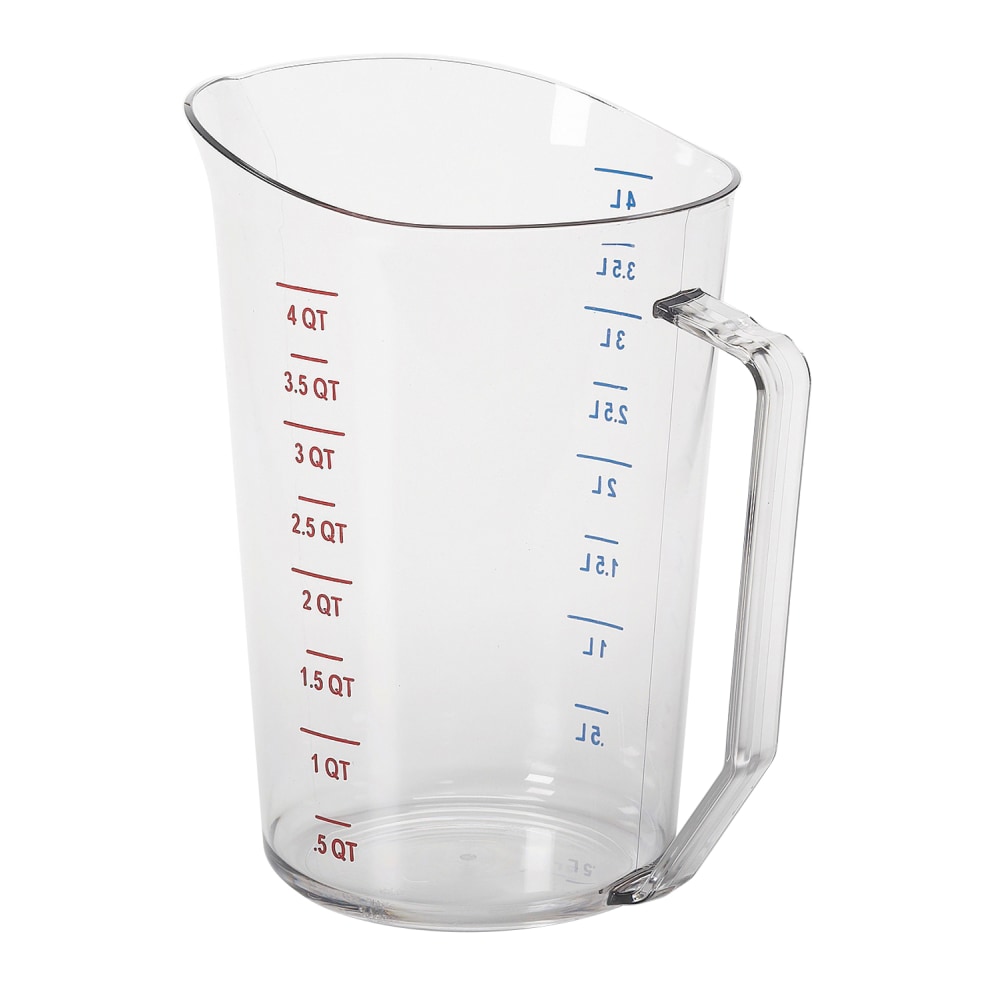 Cambro Camwear Measuring Cup, 128 Oz, Clear MPN:CAM400MCCW135