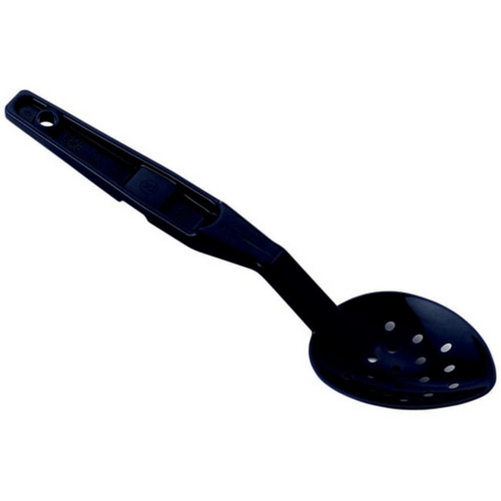 Cambro Perforated Camwear Serving Spoon, 11in, Black MPN:SPOP11CW110