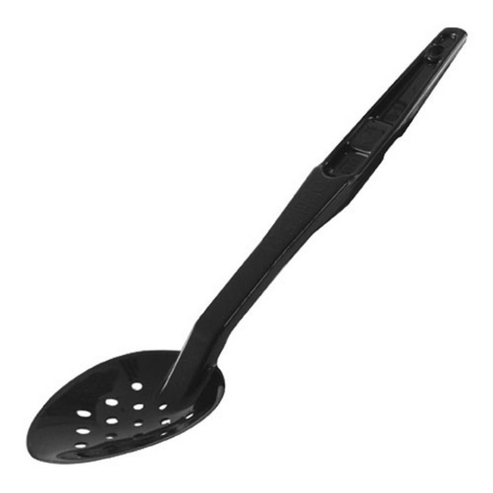 Cambro Perforated Camwear Serving Spoon, 13in, Black MPN:SPOP13CW110