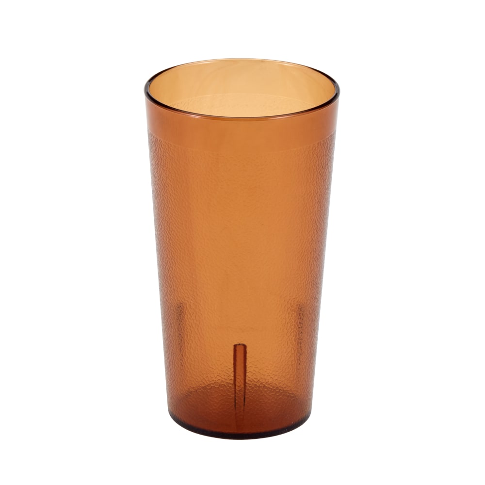 Cambro Colorware Styrene Tumblers, 16 Oz, Amber, Pack Of 24 Tumblers MPN:1600P2153