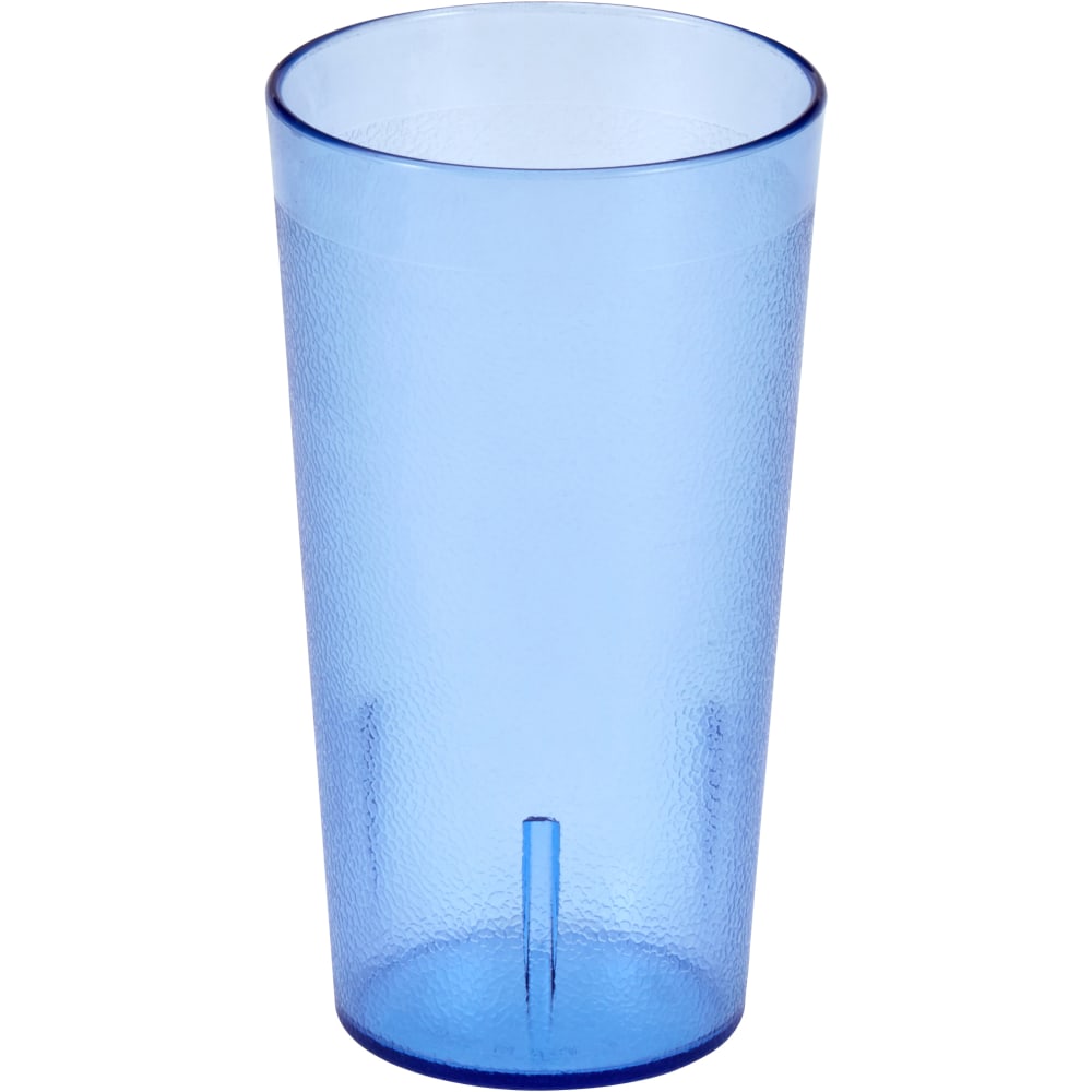 Cambro Colorware Styrene Tumblers, 16 Oz, Slate Blue, Pack Of 24 Tumblers MPN:1600P2401