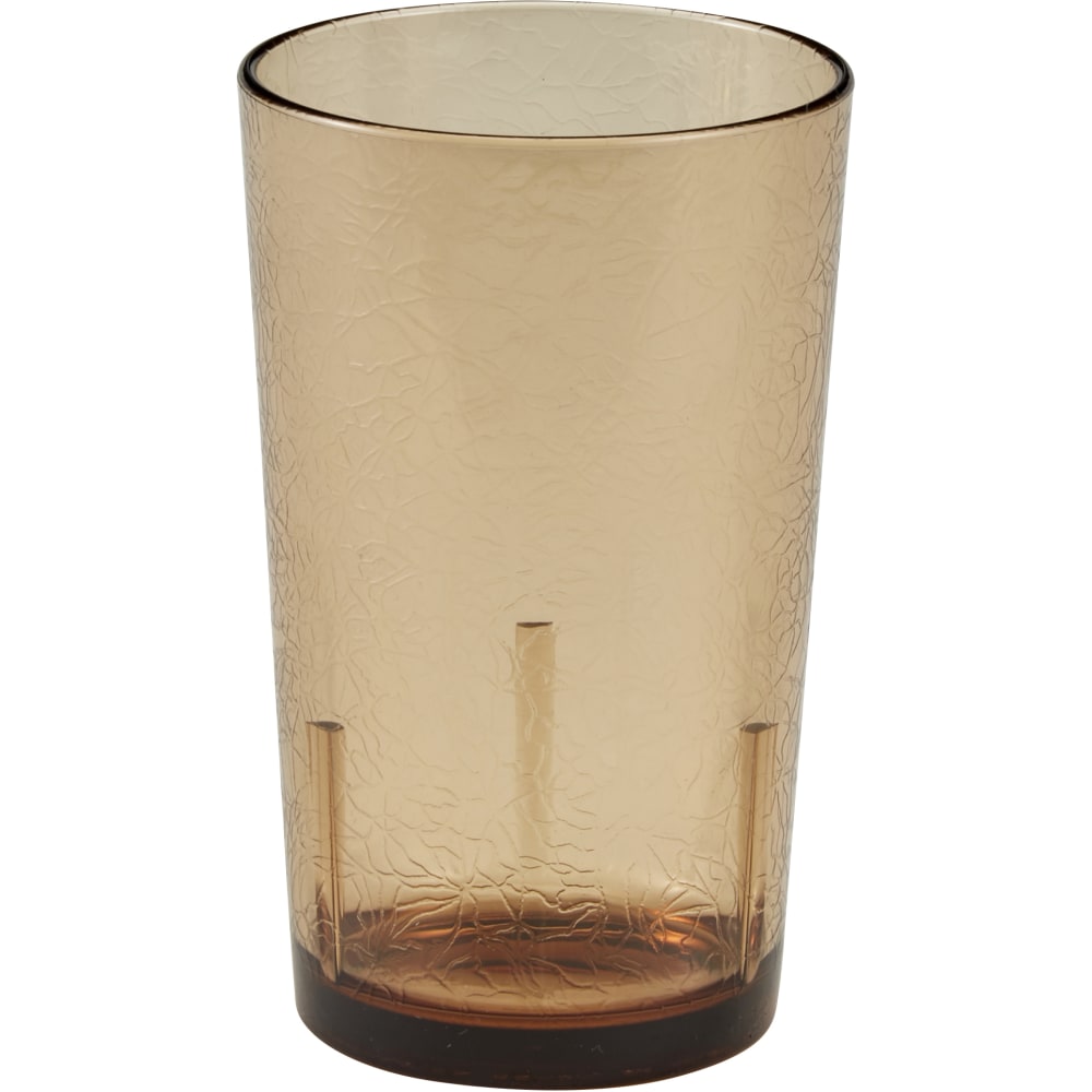 Cambro Del Mar Styrene Tumblers, 12 Oz, Light Amber, Pack Of 36 Tumblers MPN:D12609