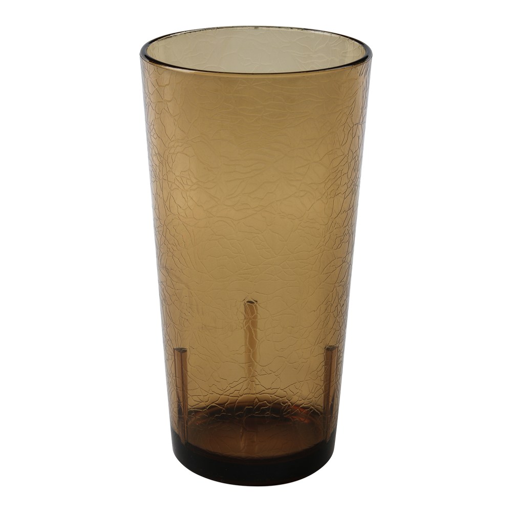 Cambro Del Mar Styrene Tumblers, 16 Oz, Light Amber, Pack Of 36 Tumblers MPN:D16609