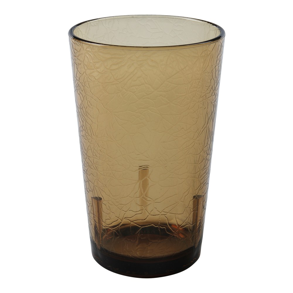 Cambro Del Mar Styrene Tumblers, 8 Oz, Light Amber, Pack Of 36 Tumblers MPN:D8609