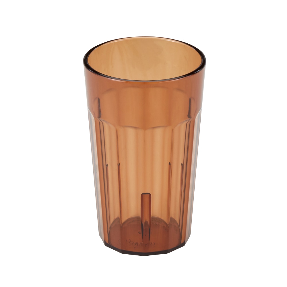 Cambro Newport Styrene Tumblers, 10 Oz, Amber, Pack Of 36 Tumblers MPN:NT10153