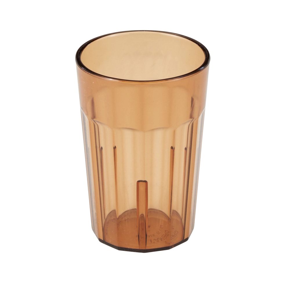 Cambro Newport Styrene Tumblers, 6 Oz, Amber, Pack Of 36 Tumblers MPN:NT5153