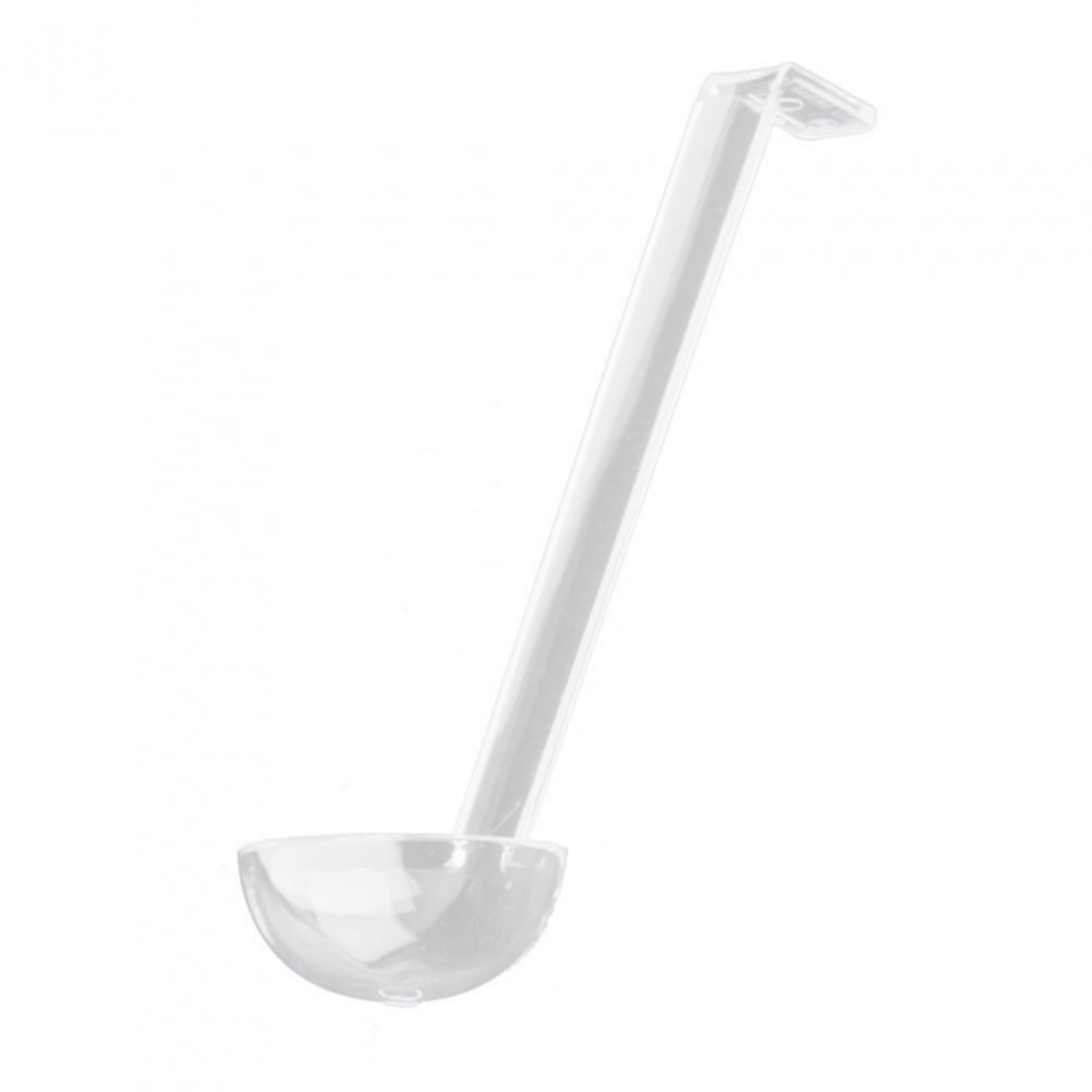 Cambro Camwear Plastic Serving Ladles, 0.75 Oz, Clear, Pack Of 12 Ladles MPN:LD85135