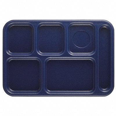 Tray w/ Compartments 10x14 Navy Blue MPN:EA10146CW186
