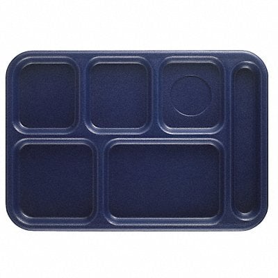 Tray w/ Compartments 10x14 Navy Blue MPN:EABCT1014186