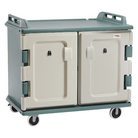 Meal Delivery Cart, 55 1/8x38x43 1/4, Blue MPN:EAMDC1520S20401