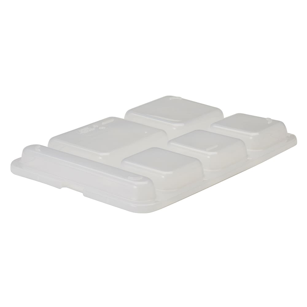 Cambro Translucent Serving Tray Lids, 10in x 14-3/16in, Clear, Pack Of 24 Lids MPN:10146DCPC190