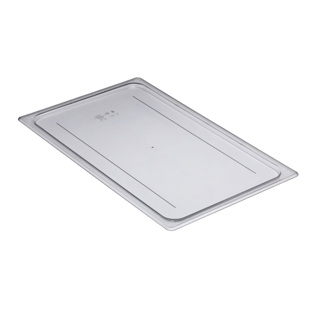 Cambro Full Size Camwear Flat Food Pan Cover, Clear MPN:10CWC135