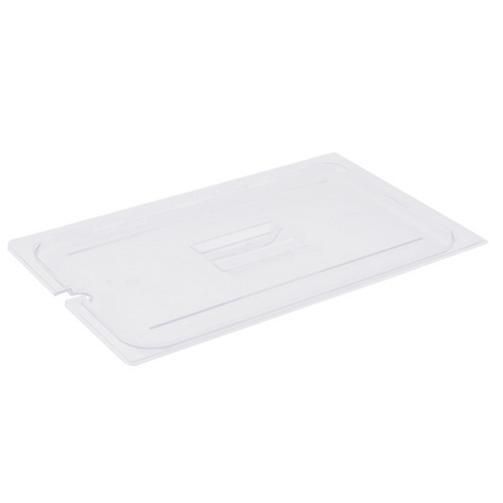 Cambro Full Size Camwear Notched Food Pan Cover, Clear MPN:10CWCHN135