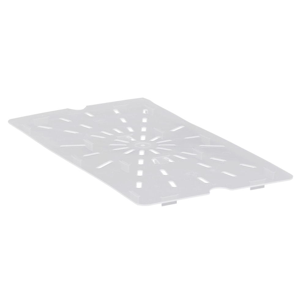 Cambro Translucent GN 1/1 Drain Shelves, 9/16inH x 18-5/16inW x 10-5/16inD, Pack Of 6 Shelves MPN:10PPD190