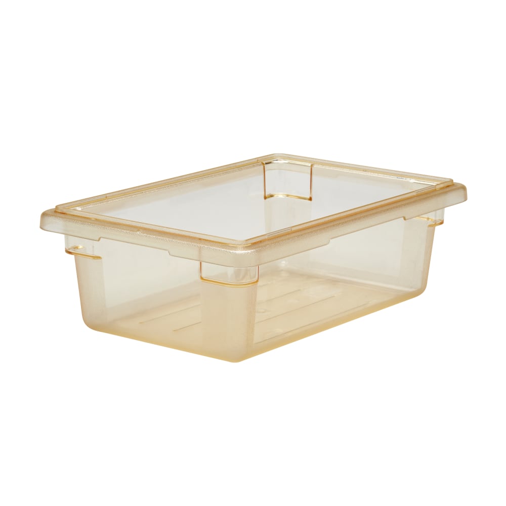 Cambro Camwear 6inD Food Boxes, 12in x 18in, Safety Yellow, Set Of 6 Boxes MPN:12186CW464