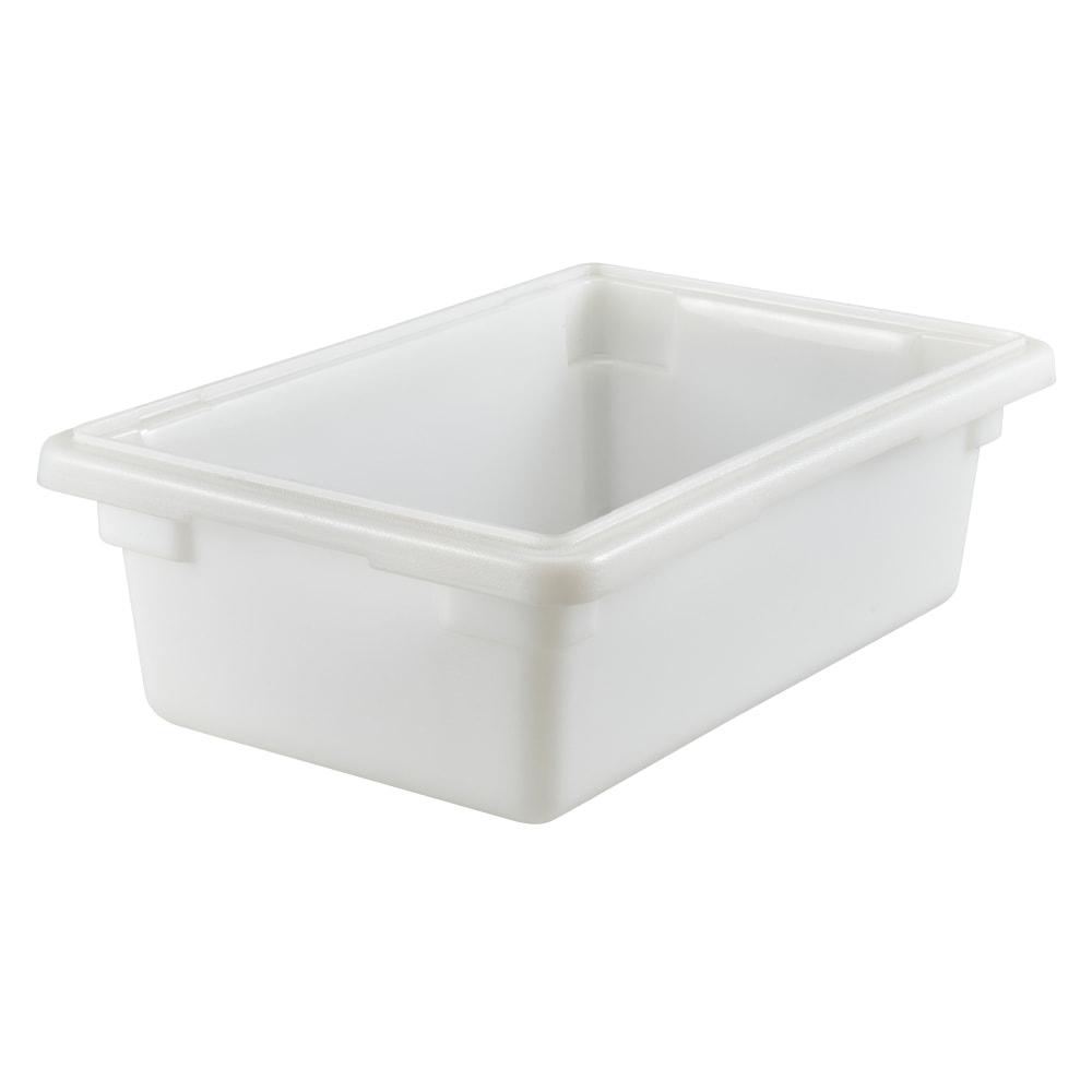 Cambro Poly Food Storage Boxes, 6inH x 12inW x 18inD, White, Case Of 6 Boxes MPN:12186P148