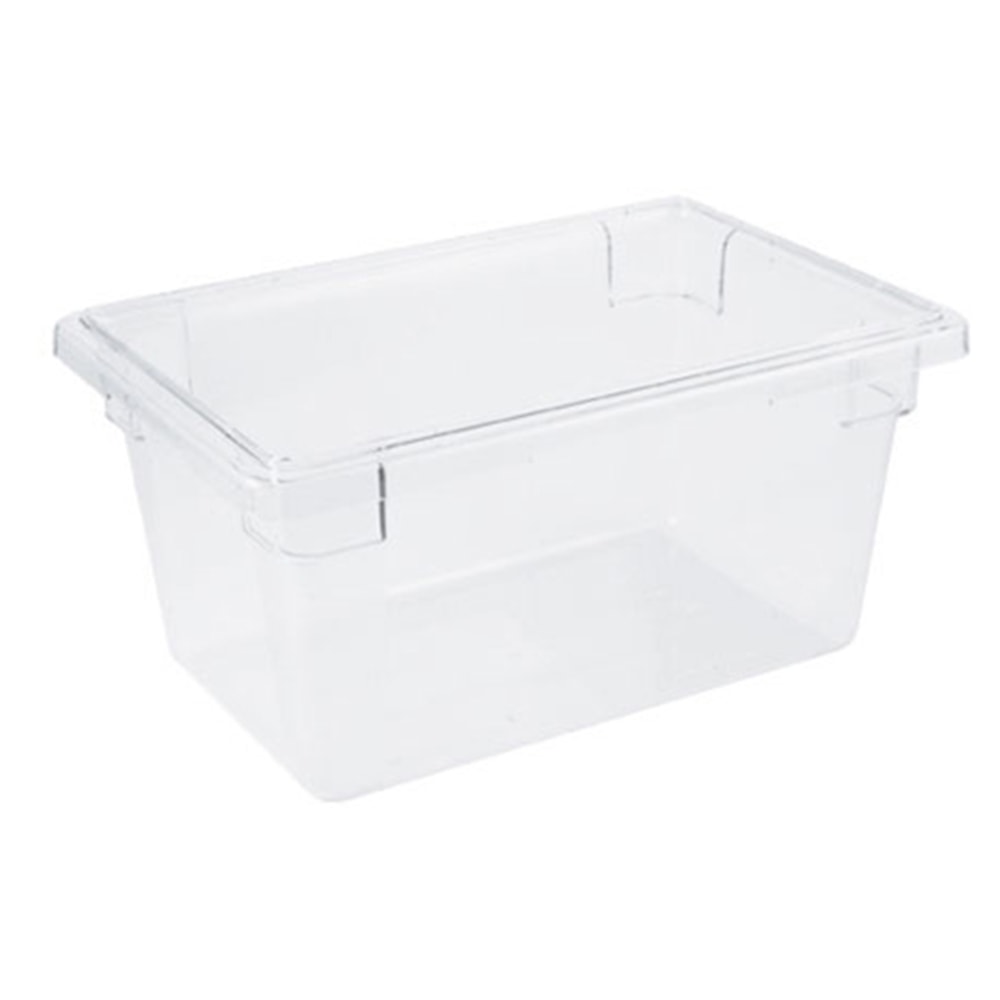 Cambro Camwear Food Box, 19 Qt, 9inH x 18inW x 12inD, Clear MPN:12189CW135