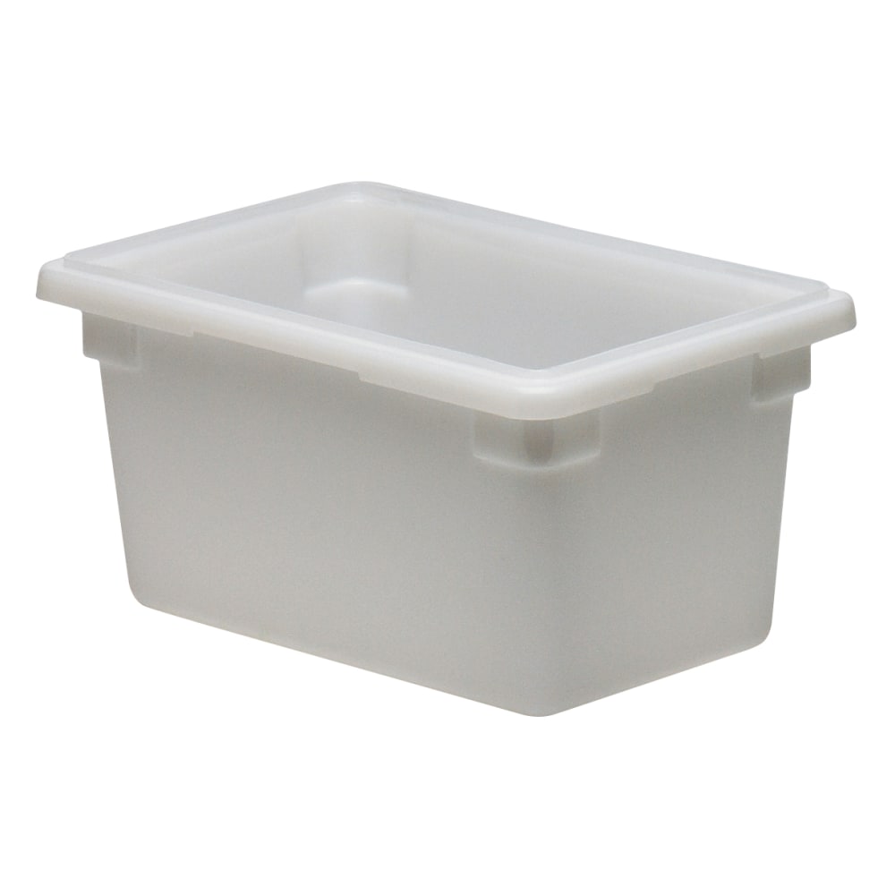 Cambro Poly Food Storage Boxes, 9inH x 12inW x 18inD, White, Case Of 6 Boxes MPN:12189P148