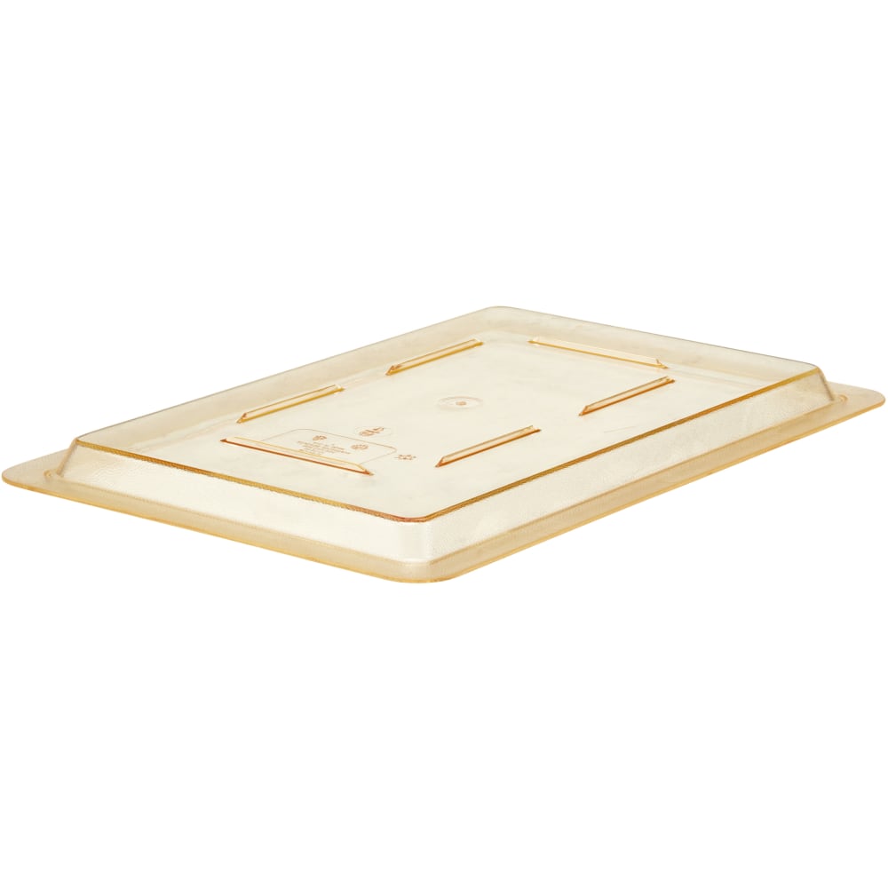 Cambro Camwear Food Box Flat Covers, 12in x 18in, Safety Yellow, Set Of 6 Covers MPN:1218CCW464