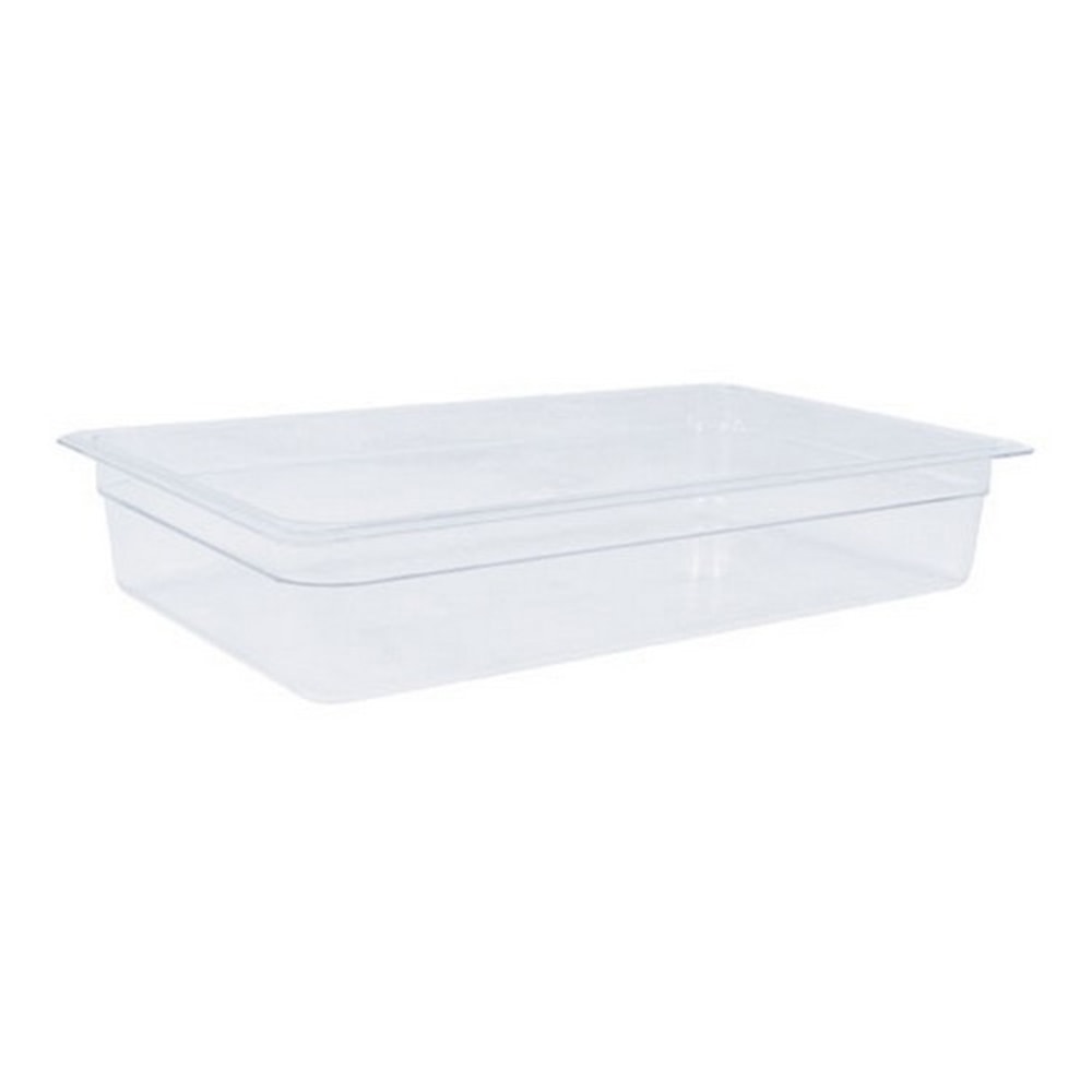Cambro Full Size Camwear Food Pan, 4in x 21in x 12in, Clear MPN:14CW135