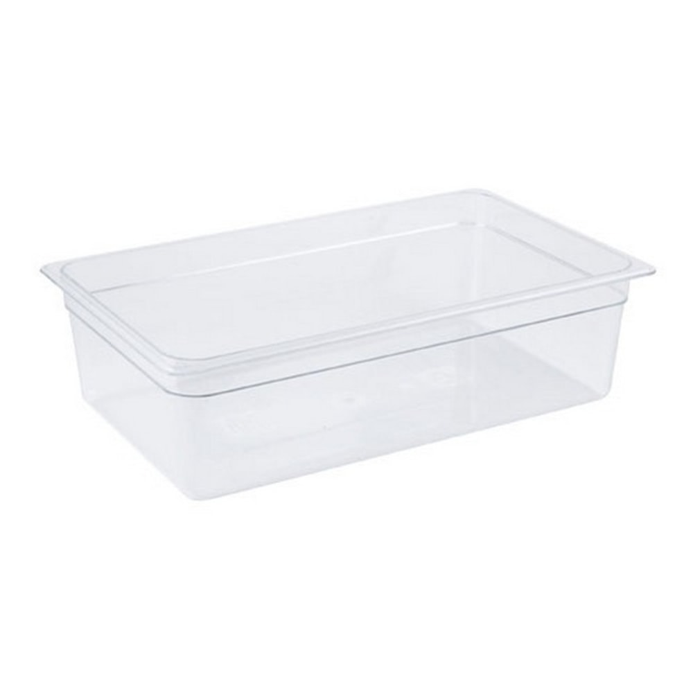 Cambro Full Size Camwear Food Pan, 6in x 21in x 12in, Clear MPN:16CW135