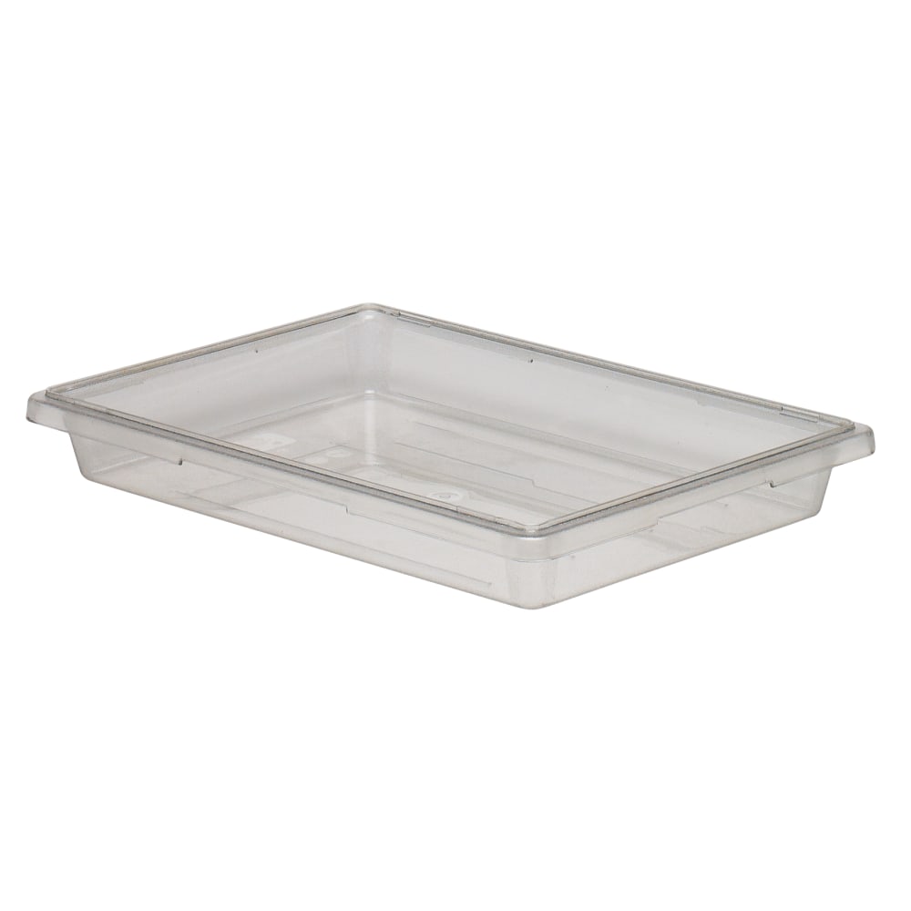 Cambro Camwear 3inD Food Storage Boxes, 18in x 26in, Clear, Set Of 6 Boxes MPN:18263CW135