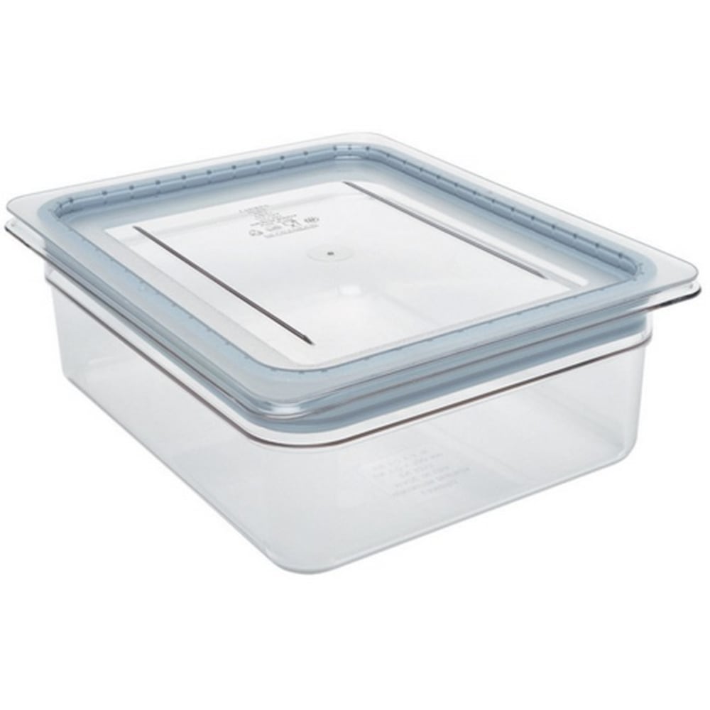 Cambro 1/2 Size Camwear Grip Food Pan Cover, Clear MPN:20CWGL135